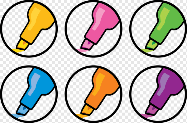 Нарисованный маркер иконка