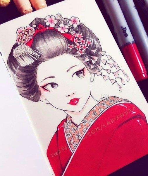 Скетчбук в корейском стиле