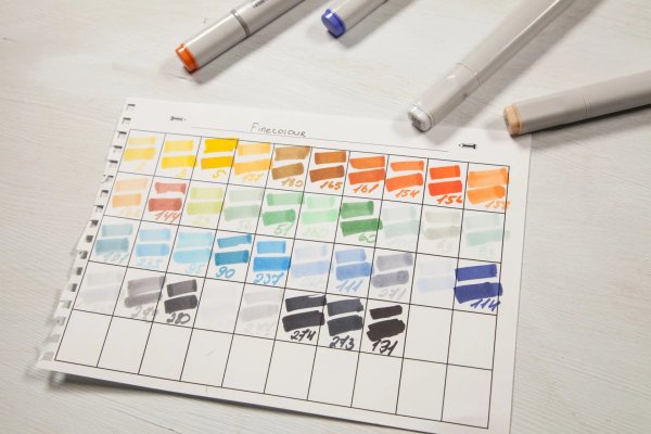 Тату Копик маркерами