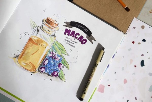 Гермиона Грейнджер маркерами