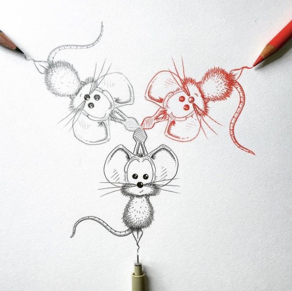 Интересные смешные рисунки