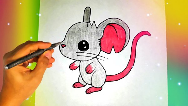 Мышка маркерами