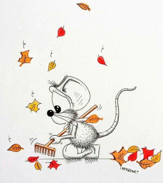 Крыса для рисования