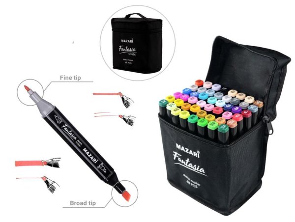 Маркеры Mazari Fantasia