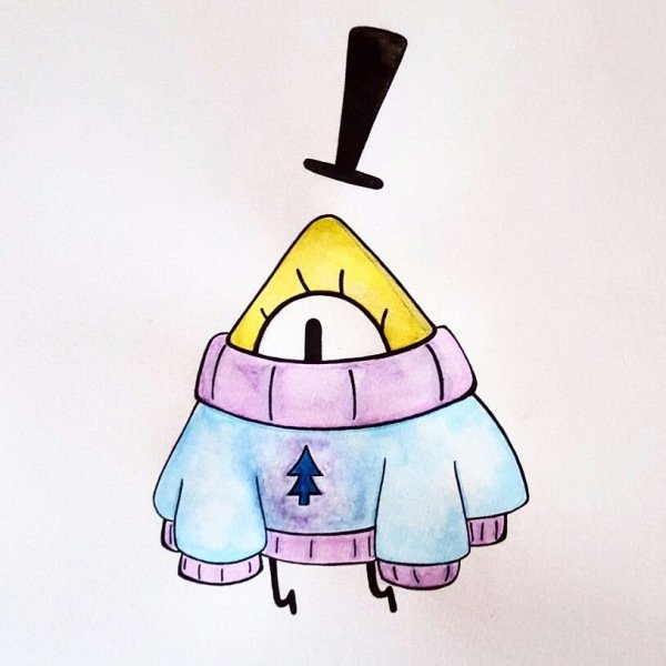 Рисунки Гравити Фолз Билл