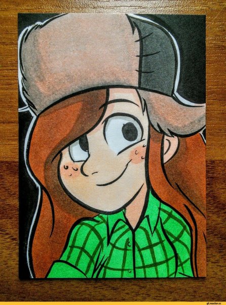 Персонажи граффити Фолс