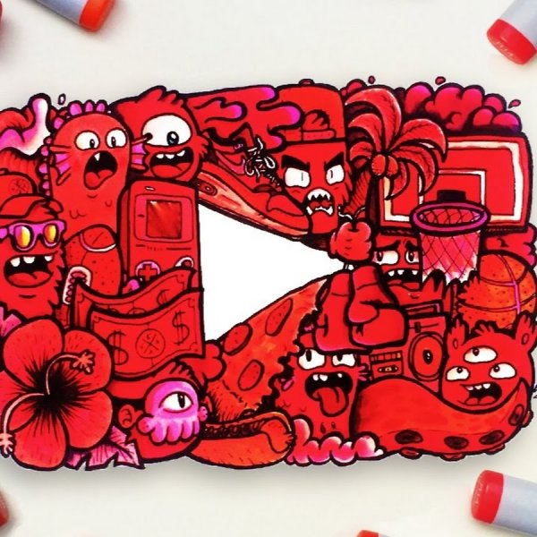 Рисунки фломастерами