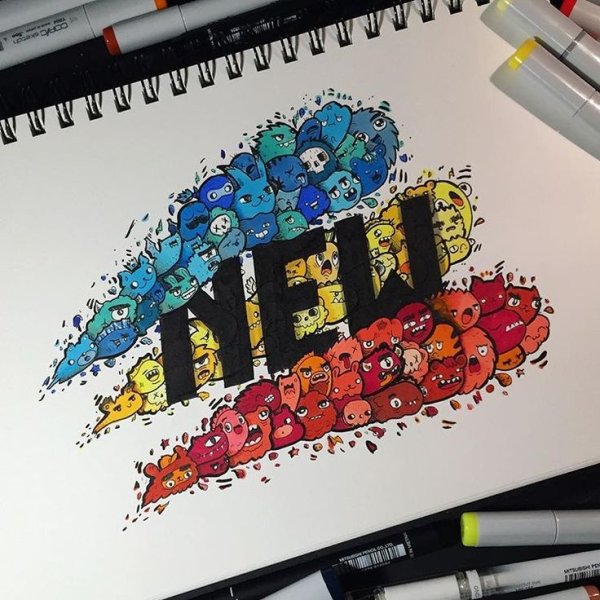 Рисунки Vexx для срисовки