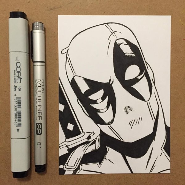 Уроки по рисованию фломастерами