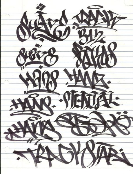 Теги граффити