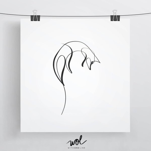 Роспись одной линией