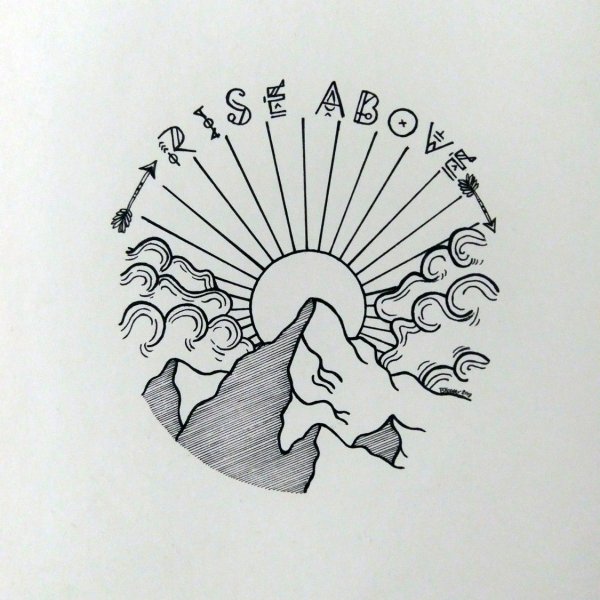 Рисунки линером