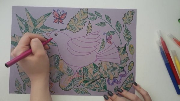 Рисунки чешскими фломастерами