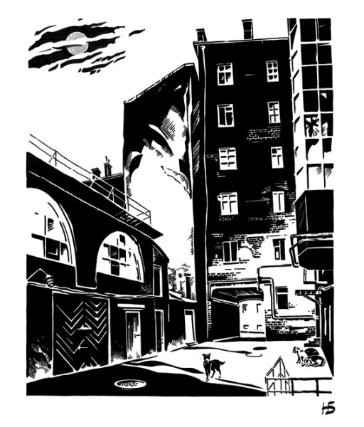 Город рисунок