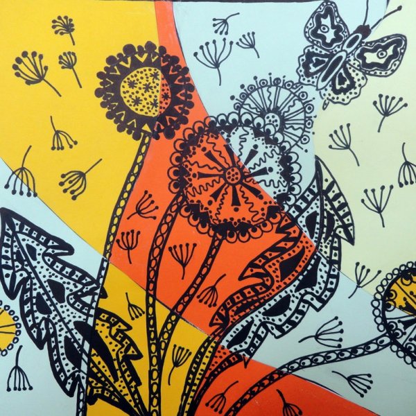 Декоративная композиция лето