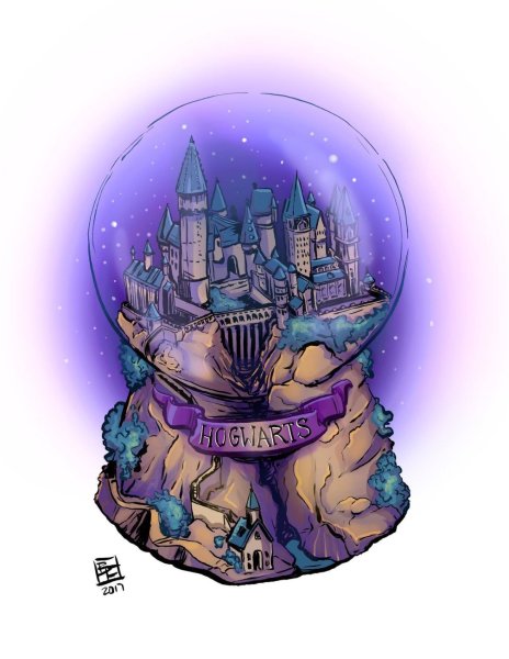 Хогвартс Гарри Поттер волшебные вещи