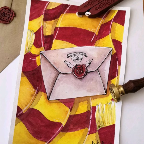 Хогвартс Гарри Поттер скетчинг