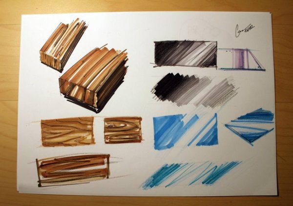 Имитация материалов в рисовании