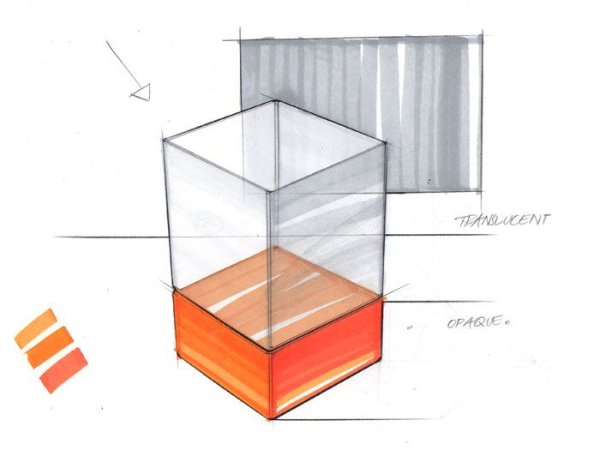 Стекло маркерами