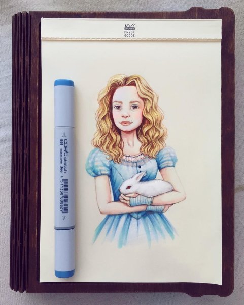 Lera Kiryakova рисунки Гарри