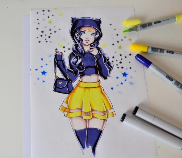 Сяо Геншин скетч