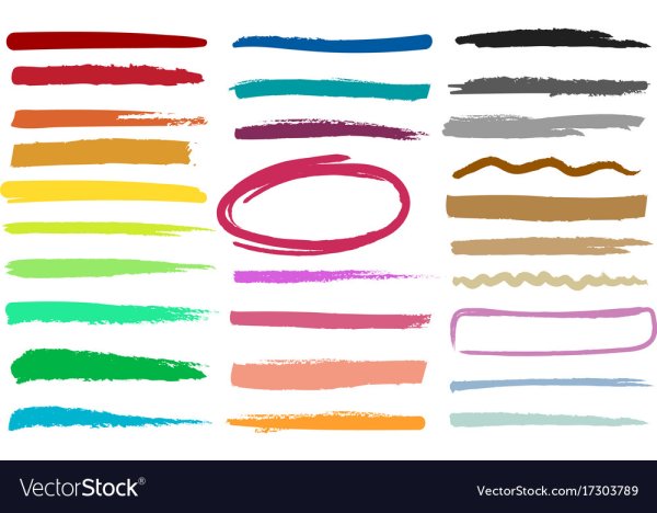 Полоска маркером