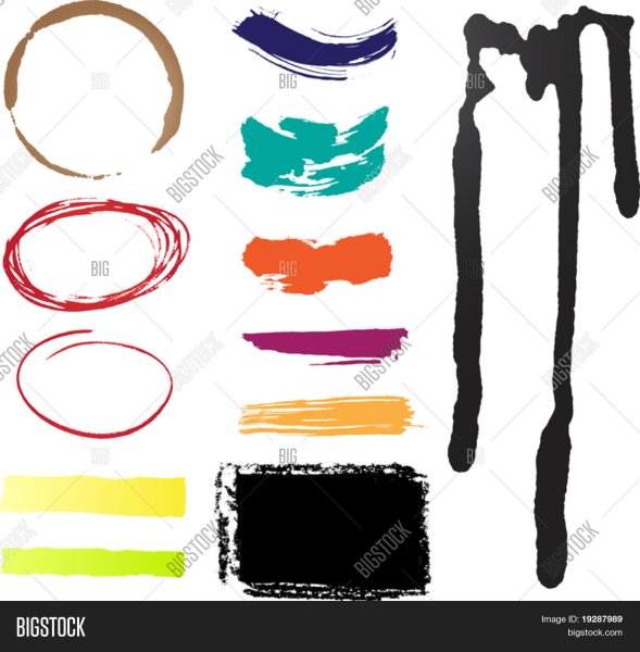 Выделение кистью