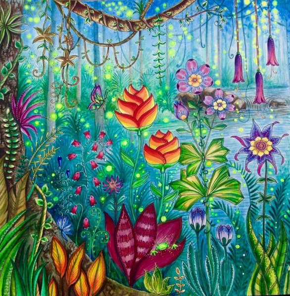 Удивительные джунгли Бэсфорд Джоанна