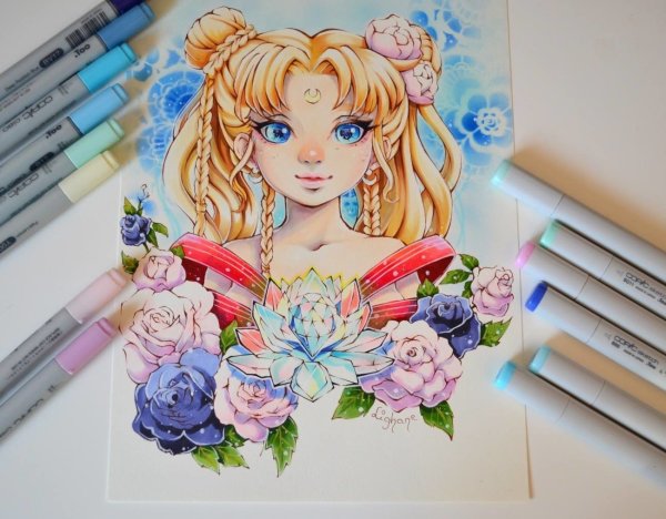 Копик маркерами Lighane Драконий глаз