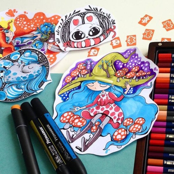 Idiotstile Стикеры