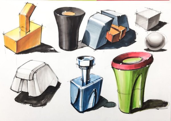 Объемные предметы