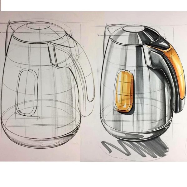 Скетчи бытовых предметов
