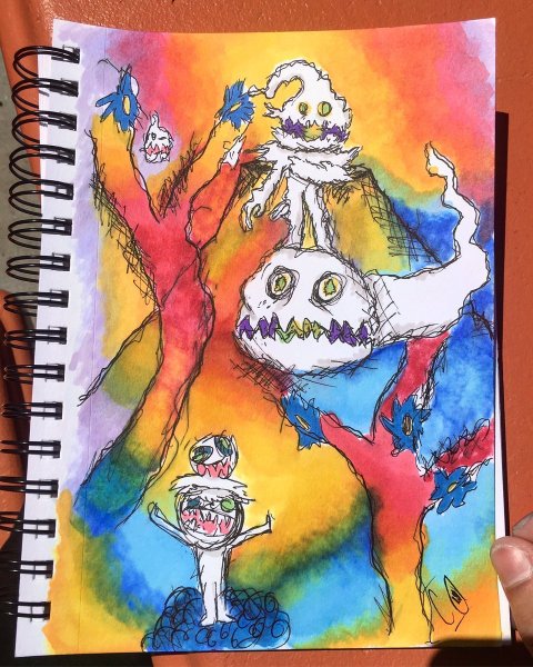 Рисунки маркерами приведения