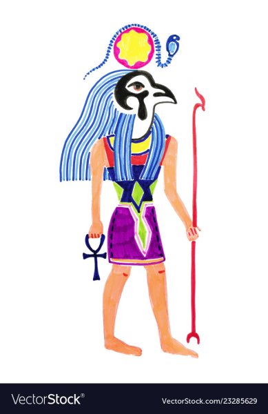 Рисунки про Египет маркерами