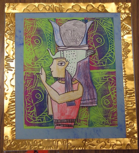 Животные рисунки египетские художественная школа