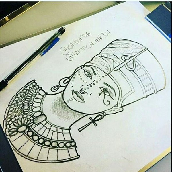 Египет пирамида Хеопса акварель