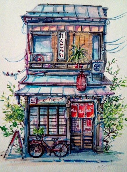 Скетч домик