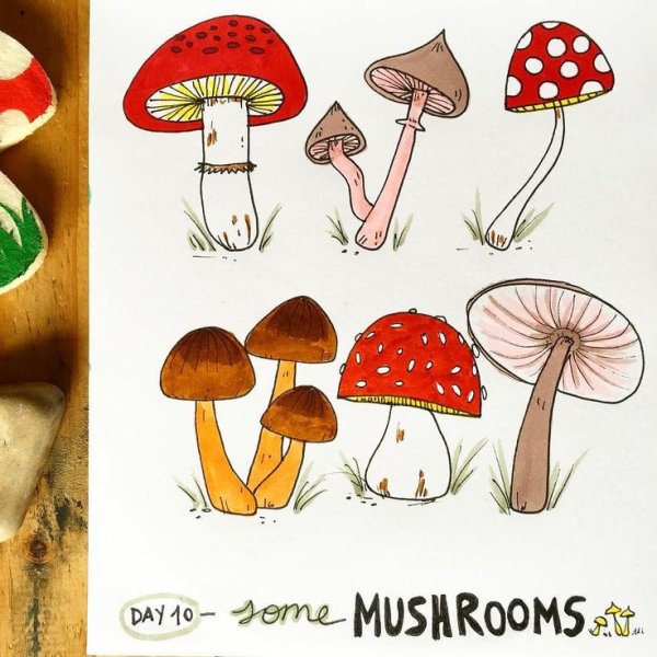 Сказочные домики рисование