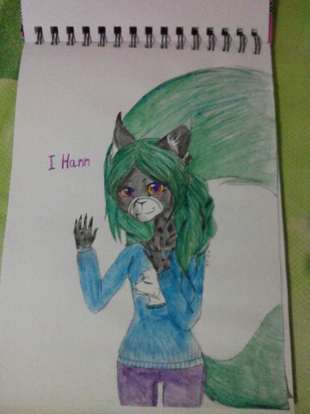 Рисунки фурри маркерами