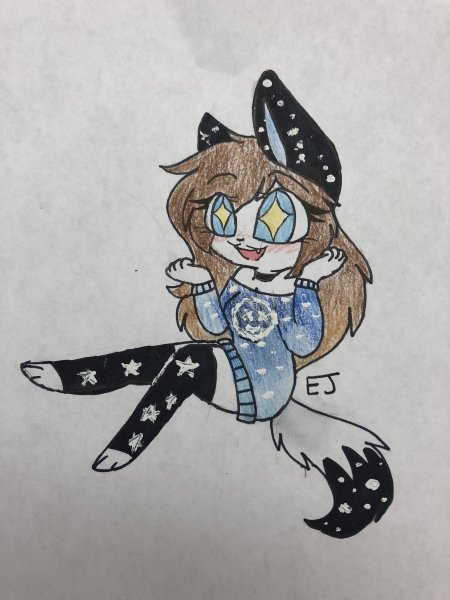 Рисунки фурри кошки