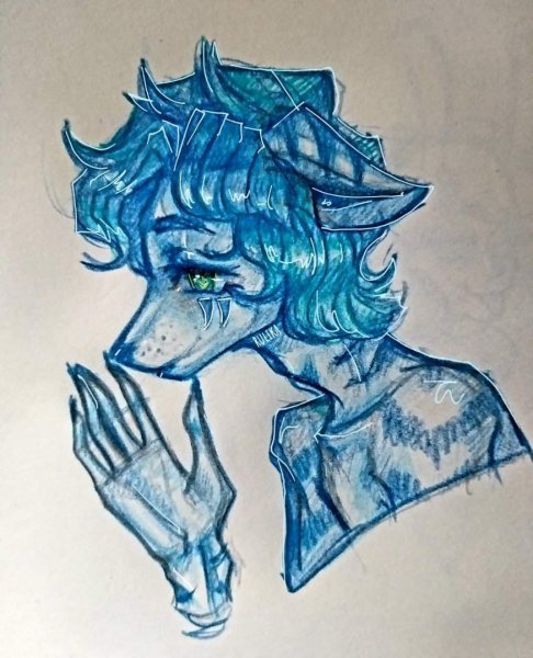 Стиль рисования фурри карандашом