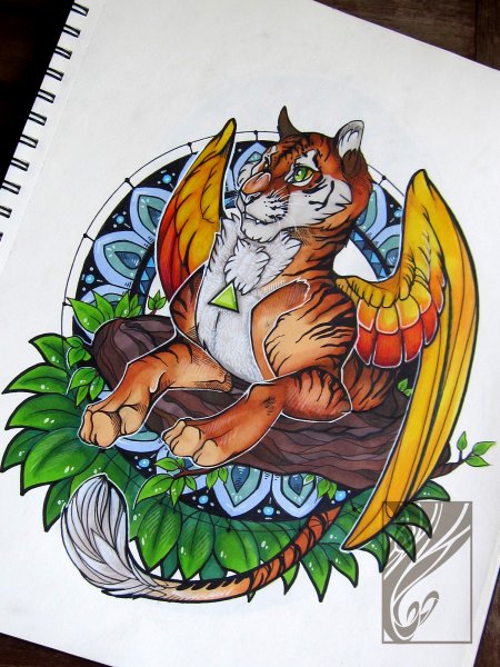 Стиль рисования Чиби фурри