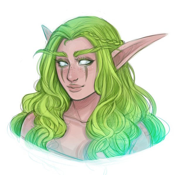 Рисование эльфов