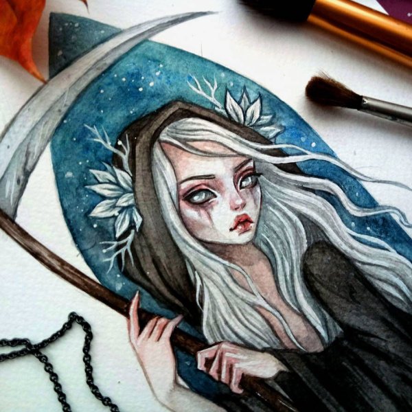 Идеи для рисования мистика