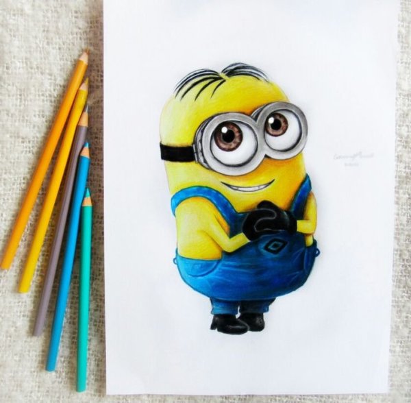 Миньон маркерами