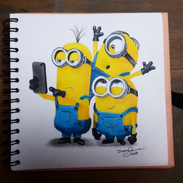 Миньоны для рисования