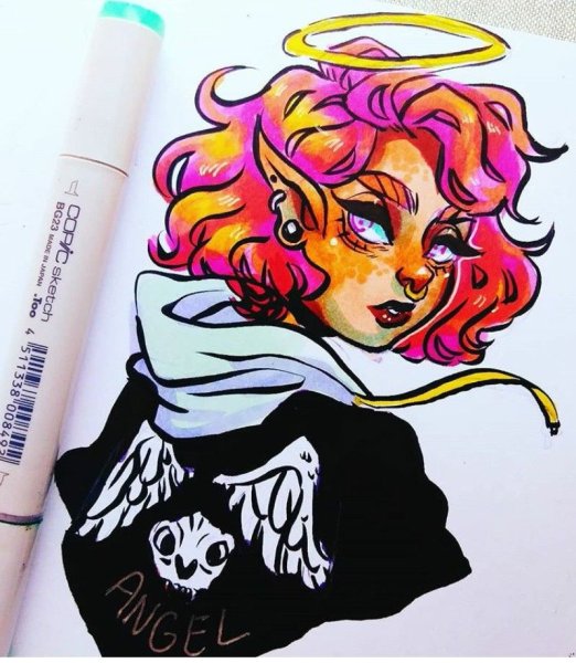 Рисунки для срисовки фломастерами