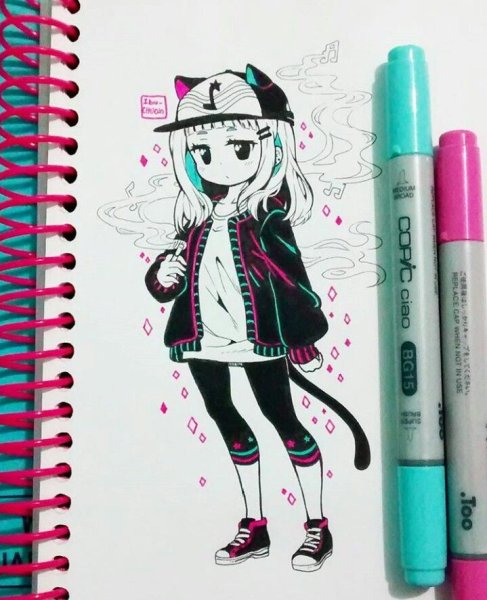 Идеи для рисунков аниме