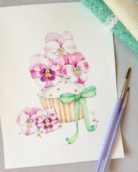 Акварельные иллюстрации mariyaer