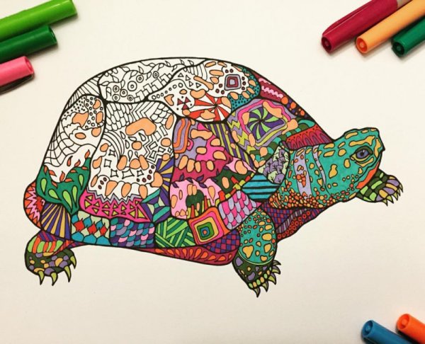 Антистресс Раскрашенные